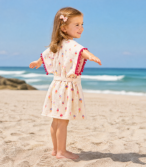 Kids’ Hooded Poncho Towel