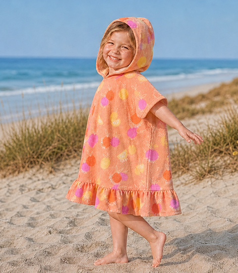 Kids’ Hooded Poncho Towel