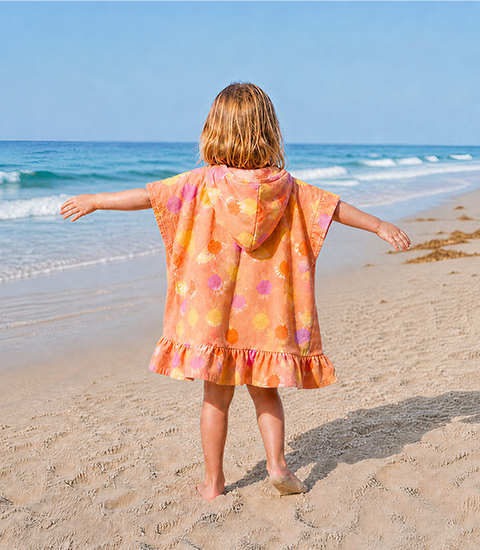 Kids’ Hooded Poncho Towel