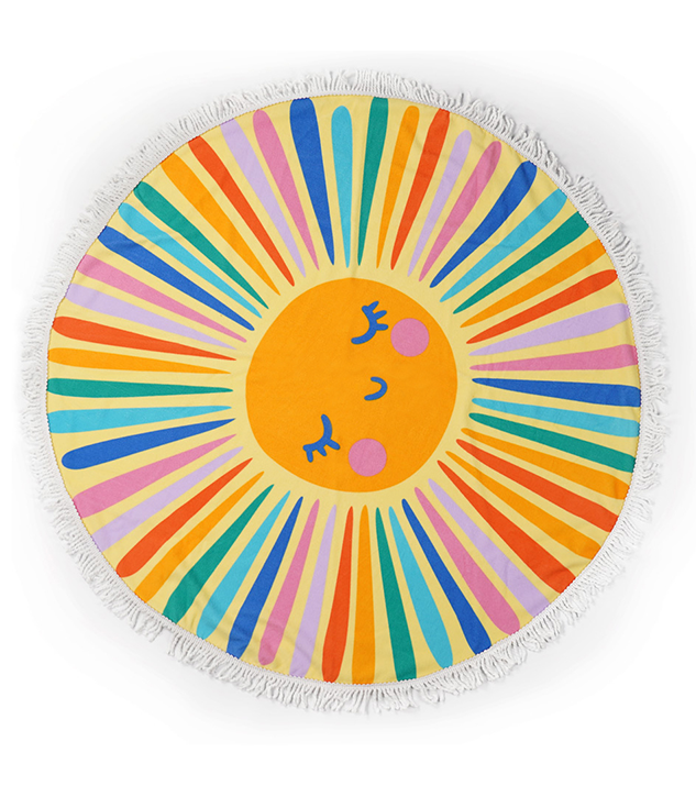 Round Beach Towel