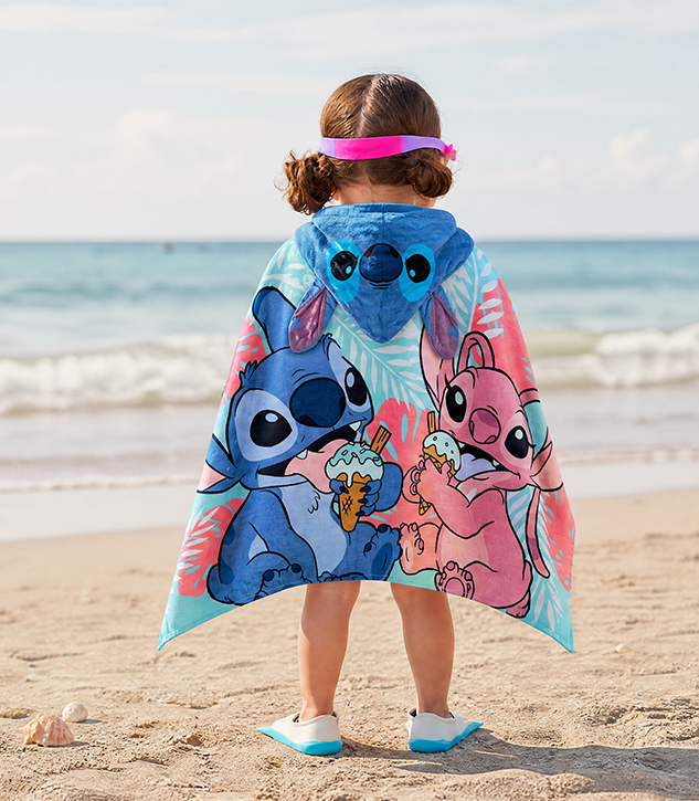 Kids’ Hooded Poncho Towel
