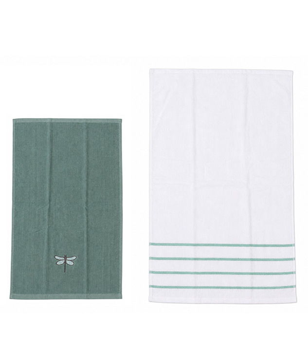 kitchen towel set of 2