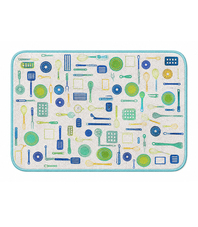 Printed Drying Mat