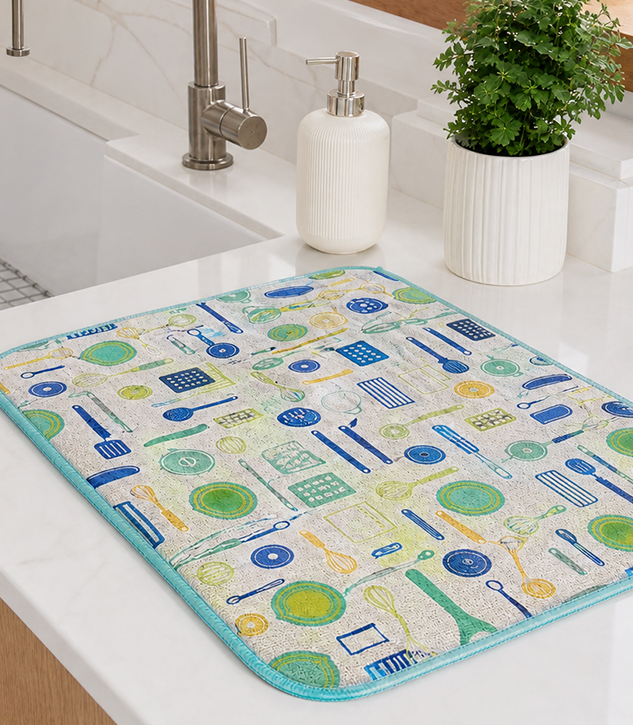 Printed Drying Mat