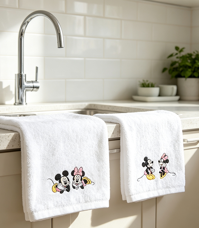 kitchen towel set of 2
