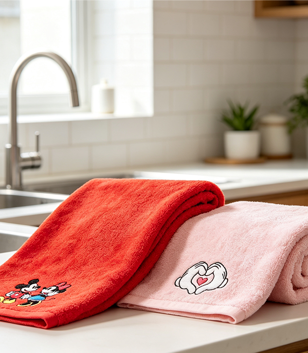 kitchen towel set of 2