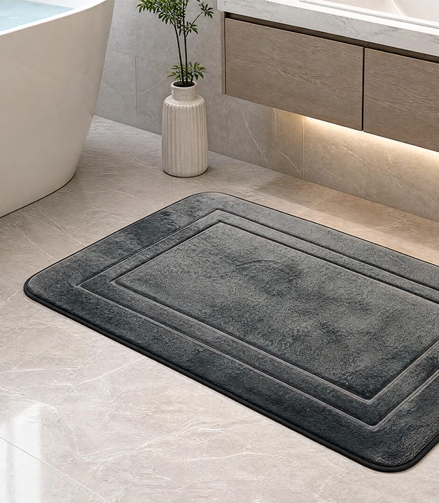 Bath Towel & Bath Mat 2-Piece Set