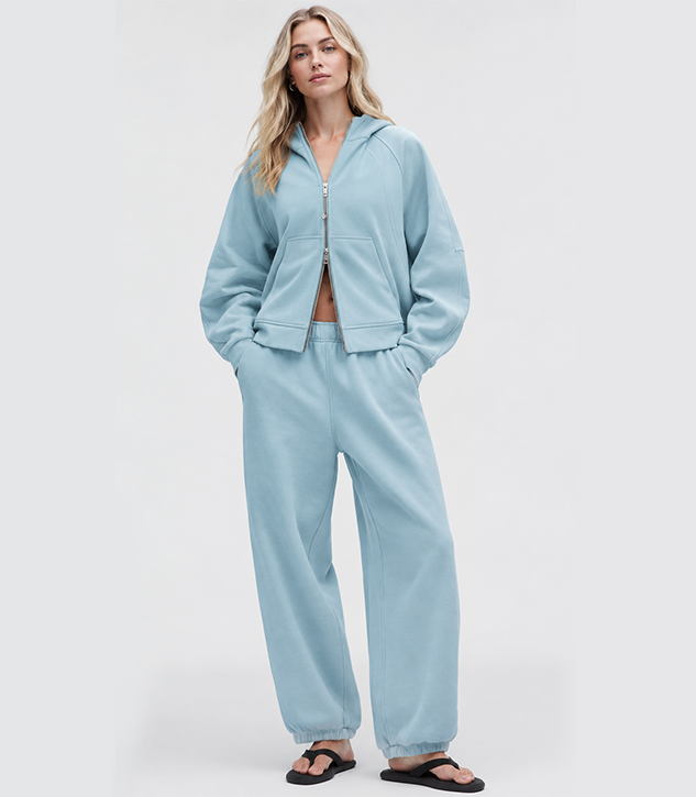 Women Full Zip Hoodie & Sweatpants Set